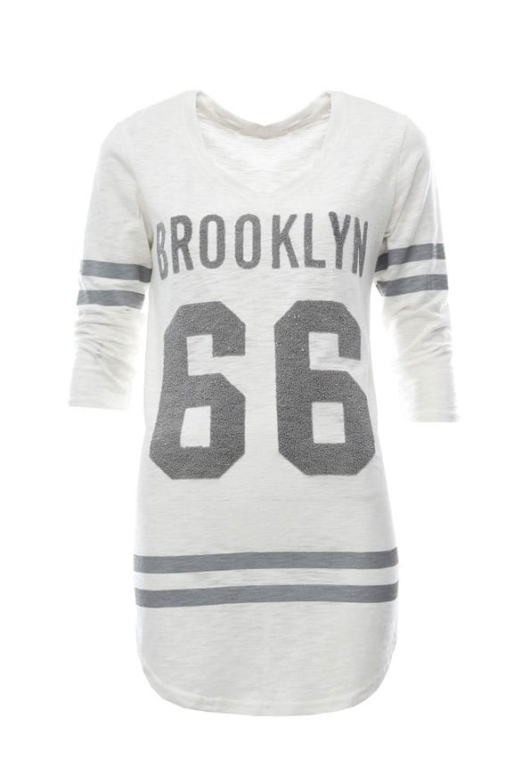 Brooklyn Jersey White – shoparchief, foto 1