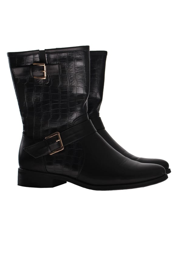 Buckle Booties Black – shoparchief, foto 1
