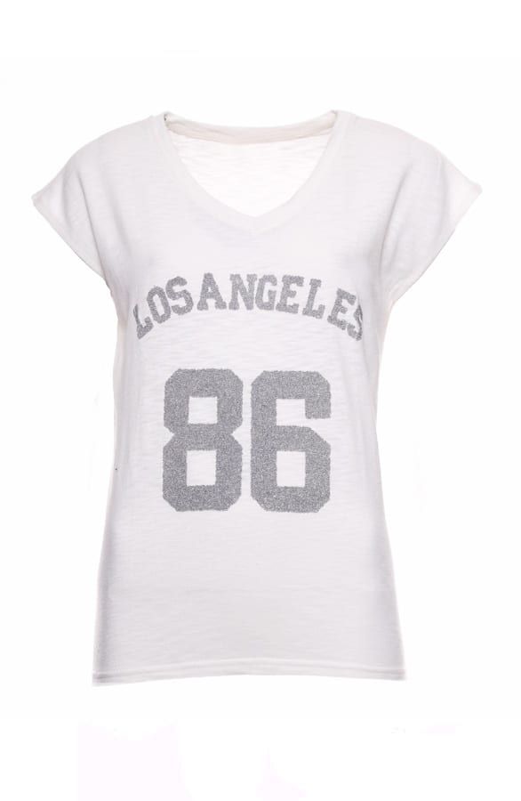IT-shirt LA White – shoparchief, foto 1