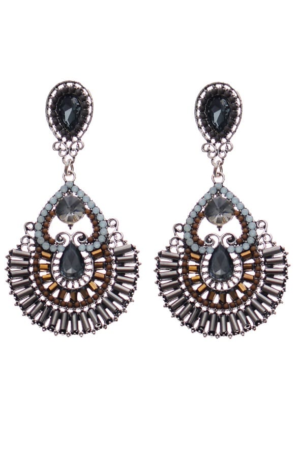 Monaco Grey Oorbellen – shoparchief, foto 1