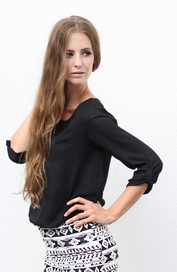 Black Break Dress – shoparchief, foto 2