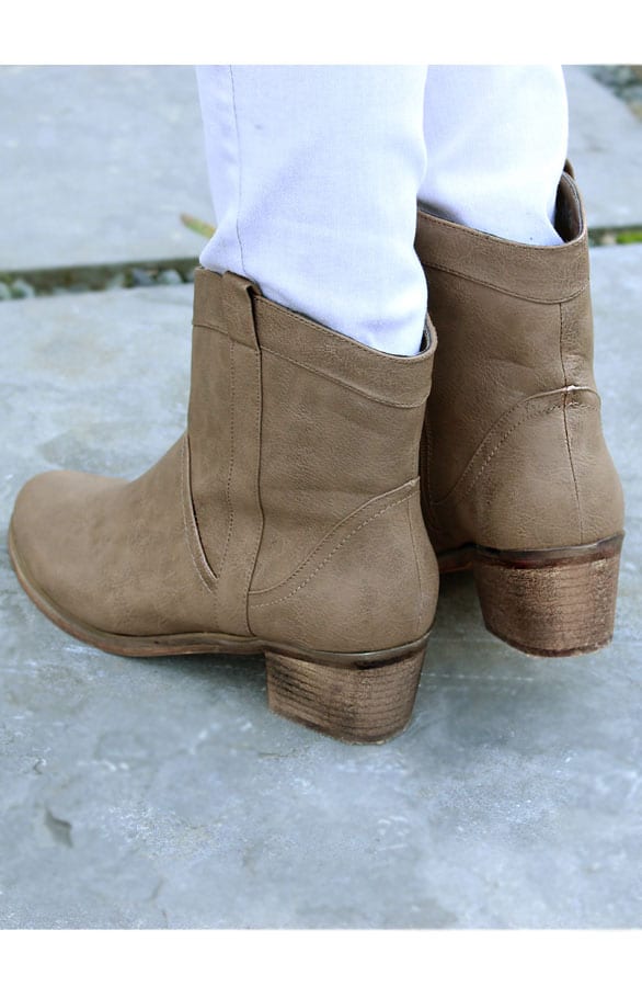 Beauty Boot Taupe – shoparchief, foto 2