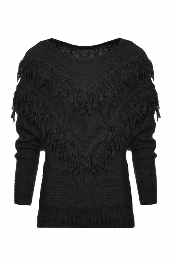 Bohemian Sweater Black – shoparchief, foto 1