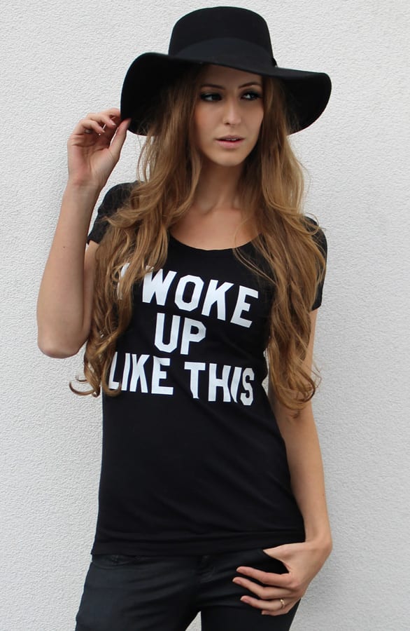 Woke Up Like This It Shirt – shoparchief, foto 3