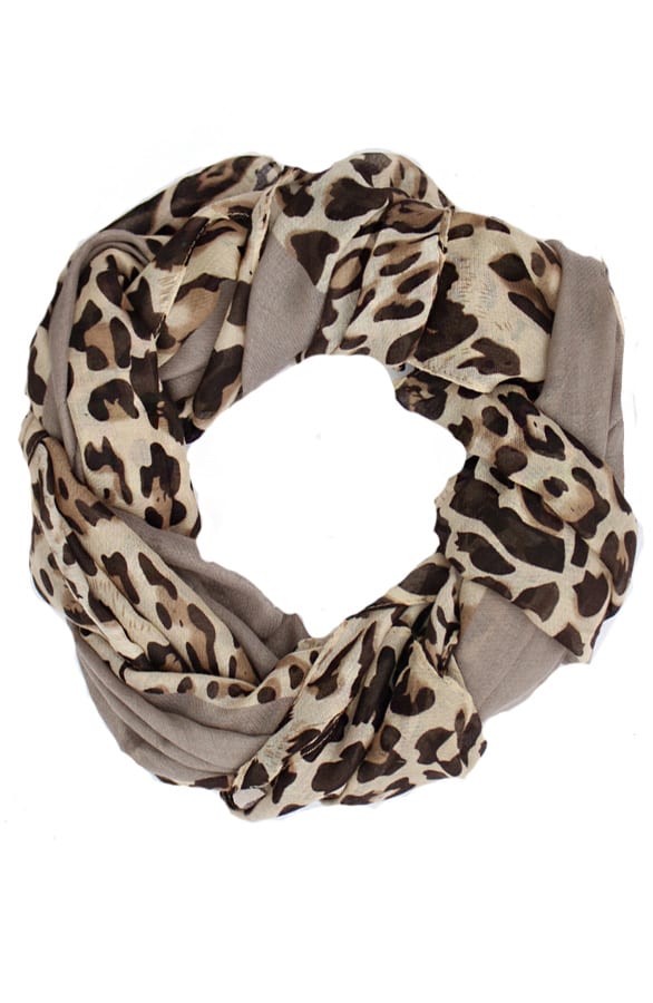 Panter Sjaal Taupe – shoparchief, foto 1
