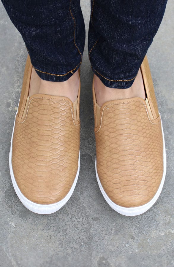 Snake Slip on Khaki – shoparchief, foto 2