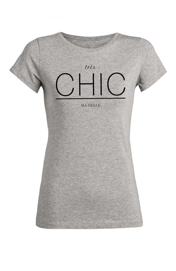 Tres Chic Grey It Shirt – shoparchief, foto 1