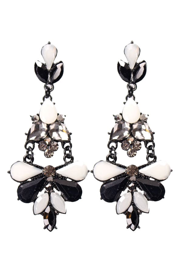 Crystal Oorbellen Noir – shoparchief, foto 1