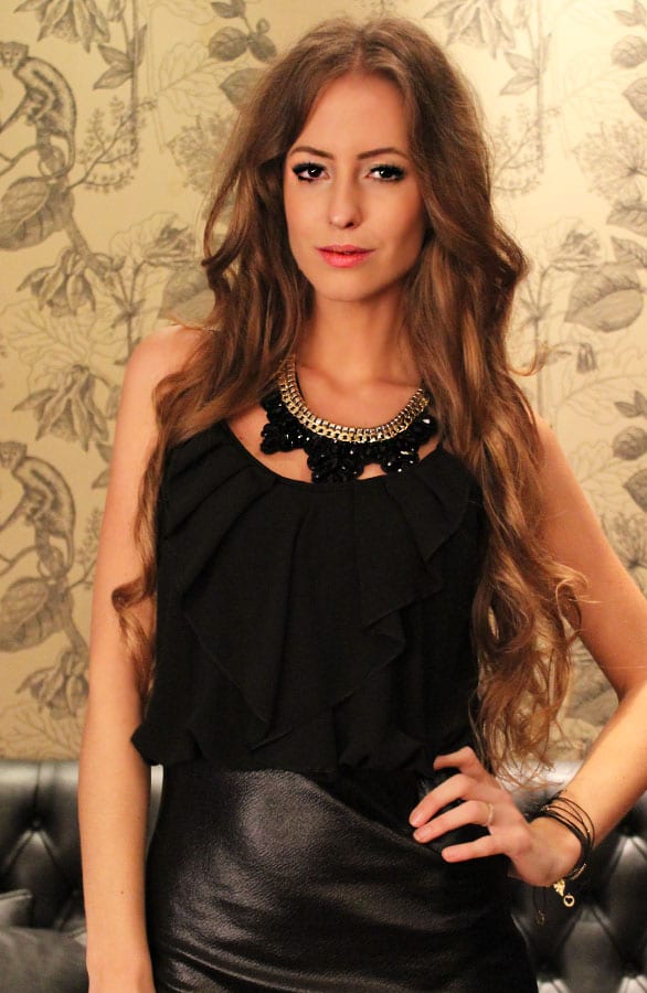 Statement Ketting Black Shine – shoparchief, foto 3