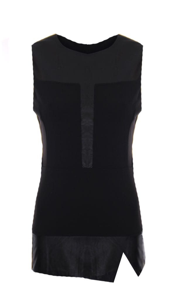 Peplum Coating Top – shoparchief, foto 1