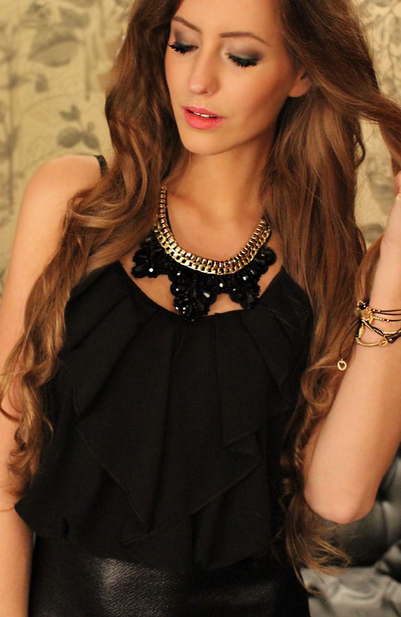 Statement Ketting Black Shine – shoparchief, foto 2