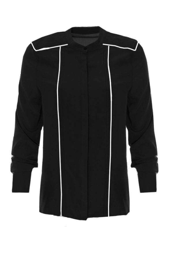 Black Waitress Blouse – shoparchief, foto 1