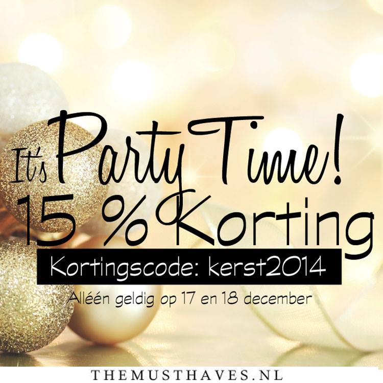 15% KORTING bij The Musthaves!