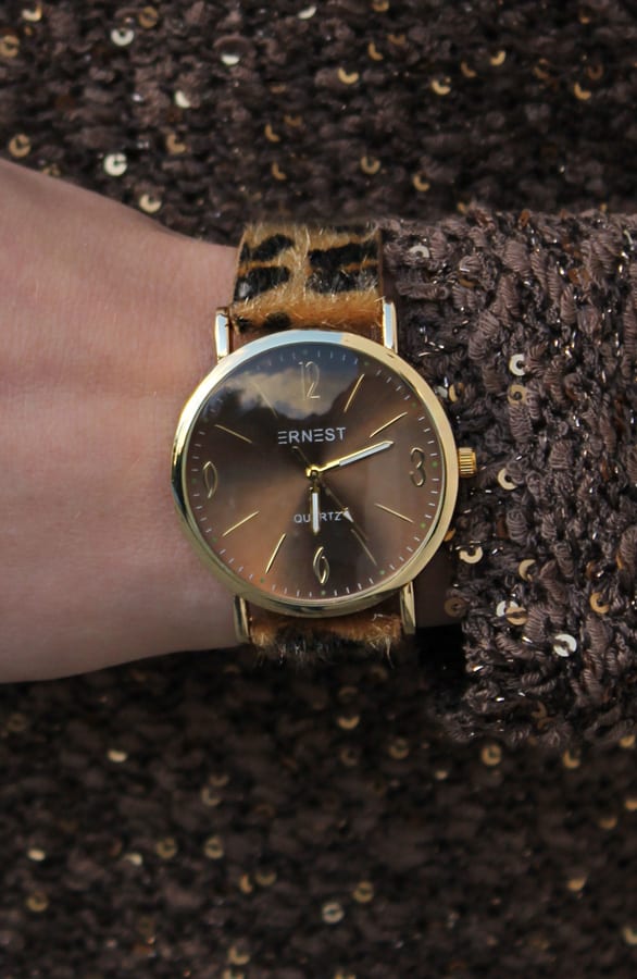 Leopard Watch Brown – shoparchief, foto 2