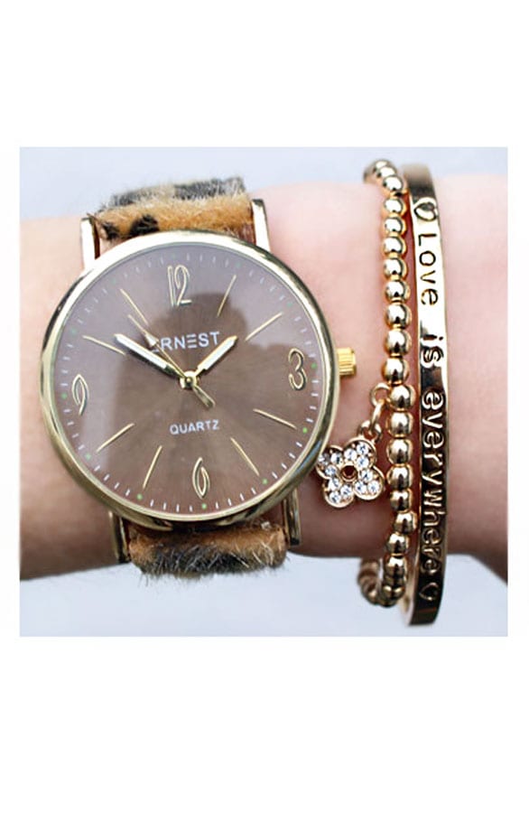 Love Is Everywhere Goud Armband – shoparchief, foto 2