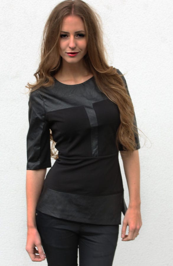 Peplum Coating Top 2.0 – shoparchief, foto 4