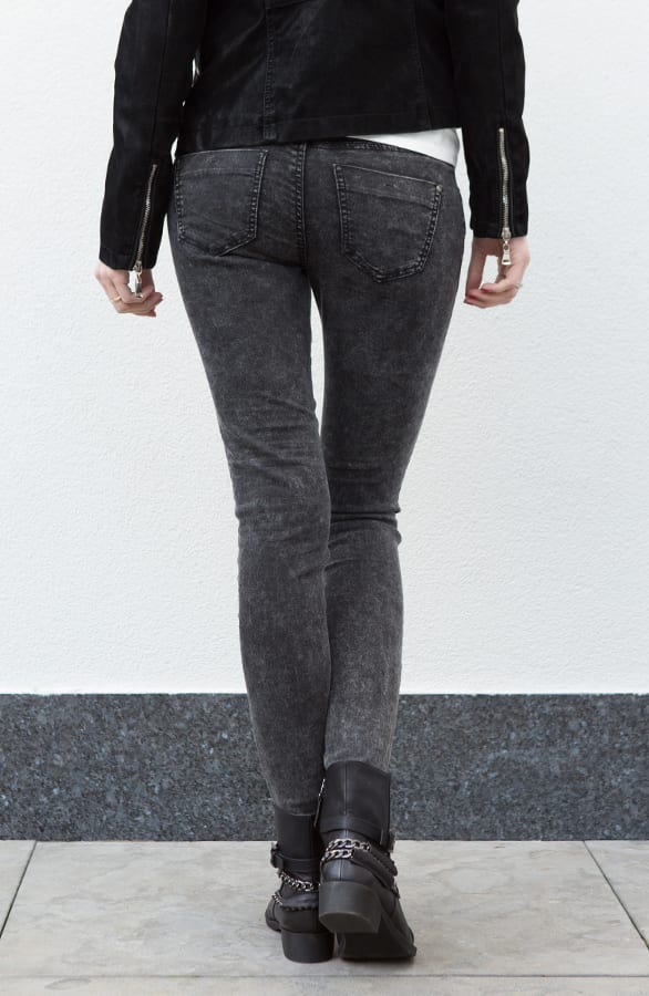 Raw Biker Jeans Black – shoparchief, foto 4