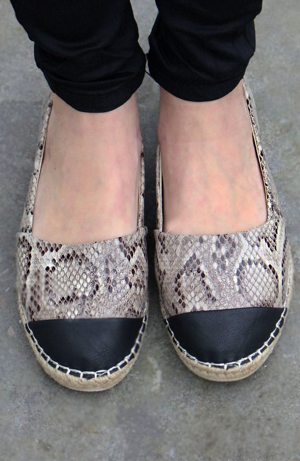 Snake Espadrilles – shoparchief, foto 2