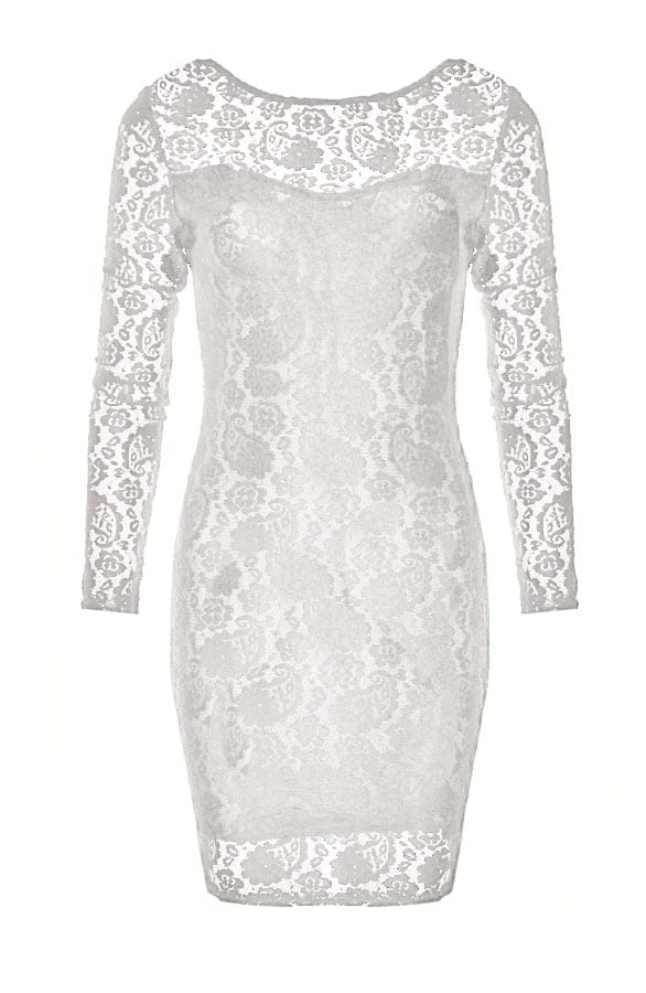 Lacy White Dress – shoparchief, foto 1