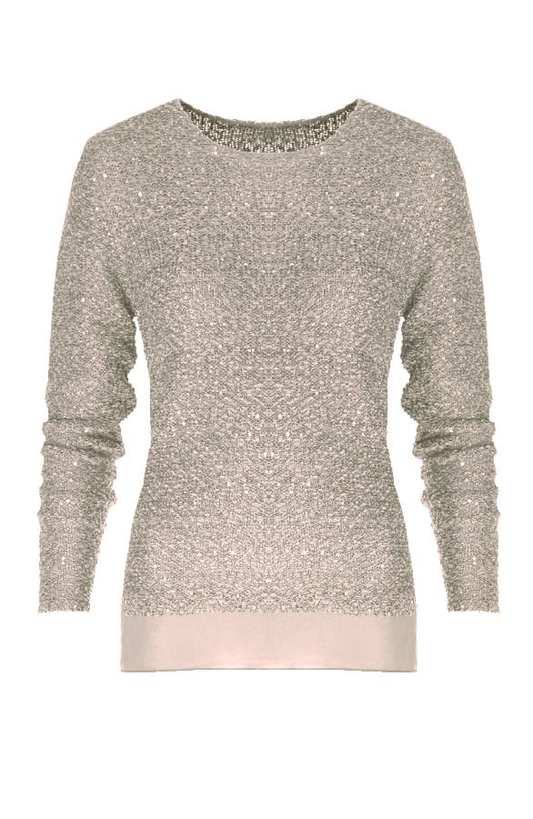 Sequin Sweater Gold – shoparchief, foto 1
