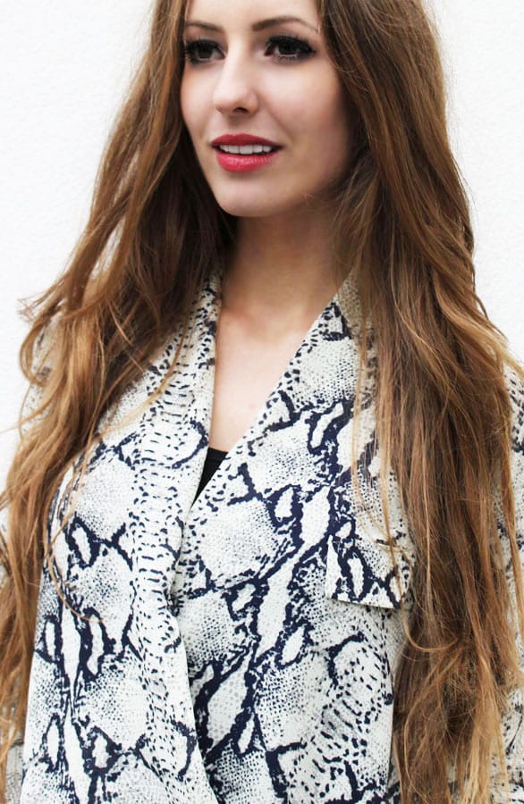 Sizzling Snake Blouse – shoparchief, foto 5