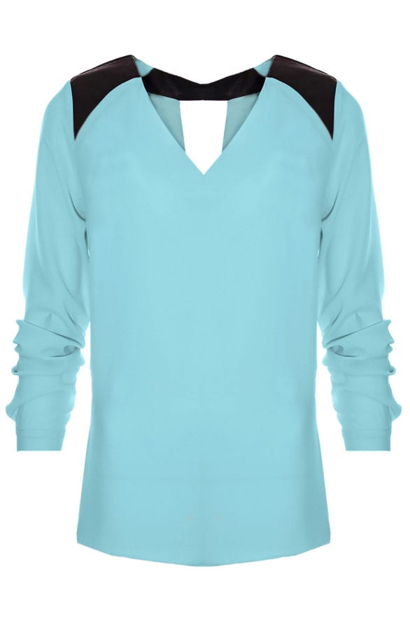 Coating Blouse Mint – shoparchief, foto 1