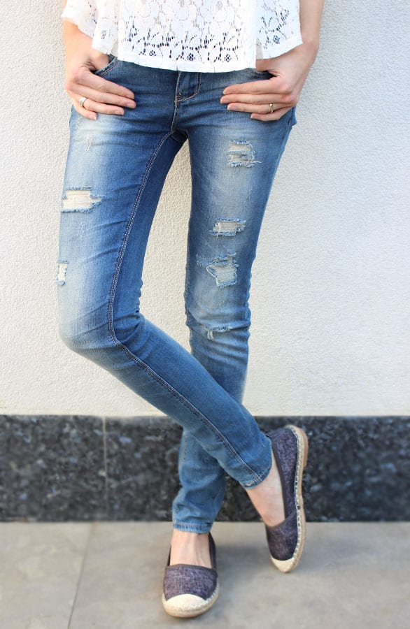 Denim Espadrilles Black – shoparchief, foto 4