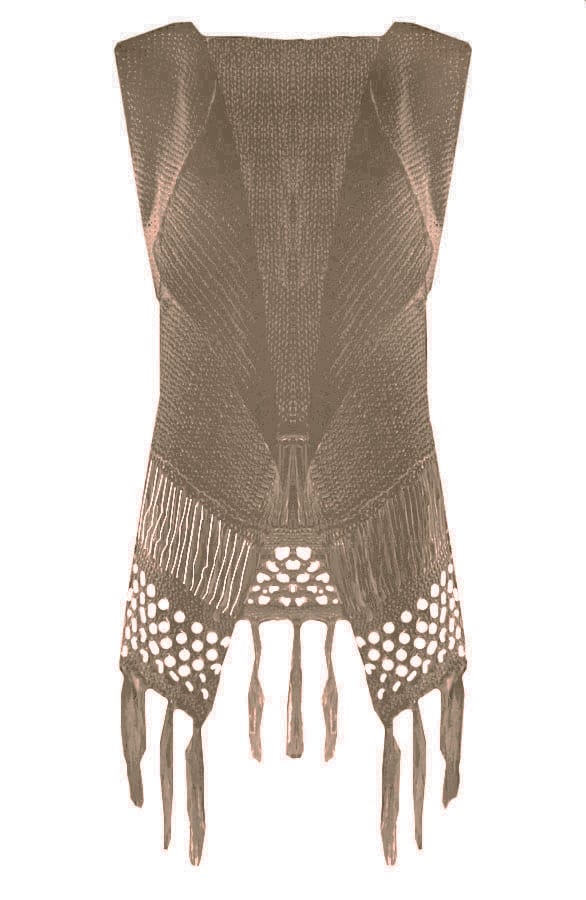 Franjes Gilet Pacha Camel – shoparchief, foto 1