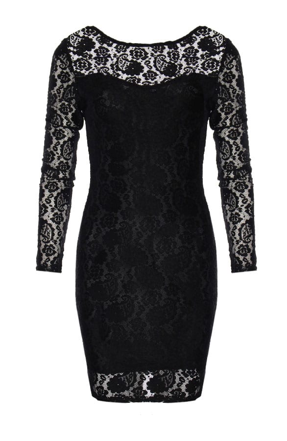 Lacy Black Dress – shoparchief, foto 1