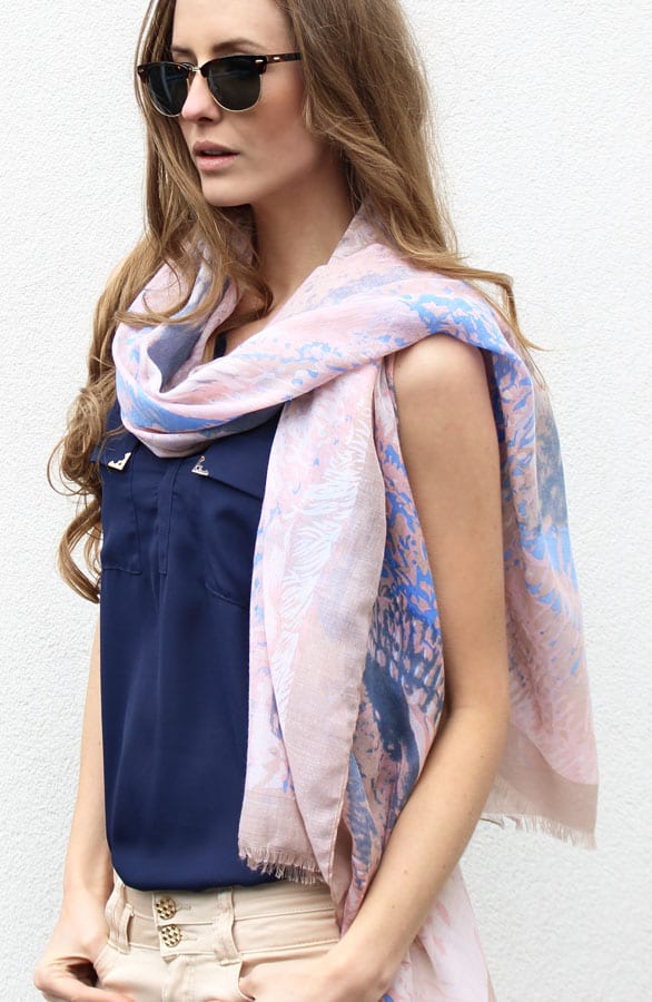 Sunrise Sjaal Beige – shoparchief, foto 2