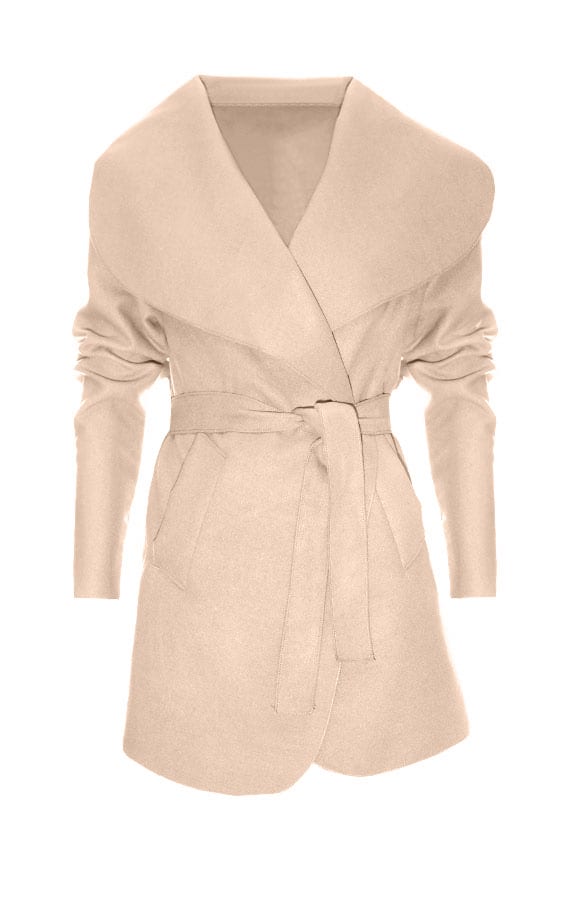 Short Dream Coat Beige – shoparchief, foto 1