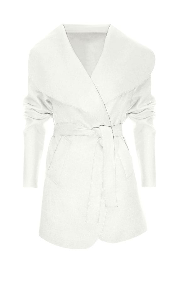 Short Dream Coat Creme – shoparchief, foto 1