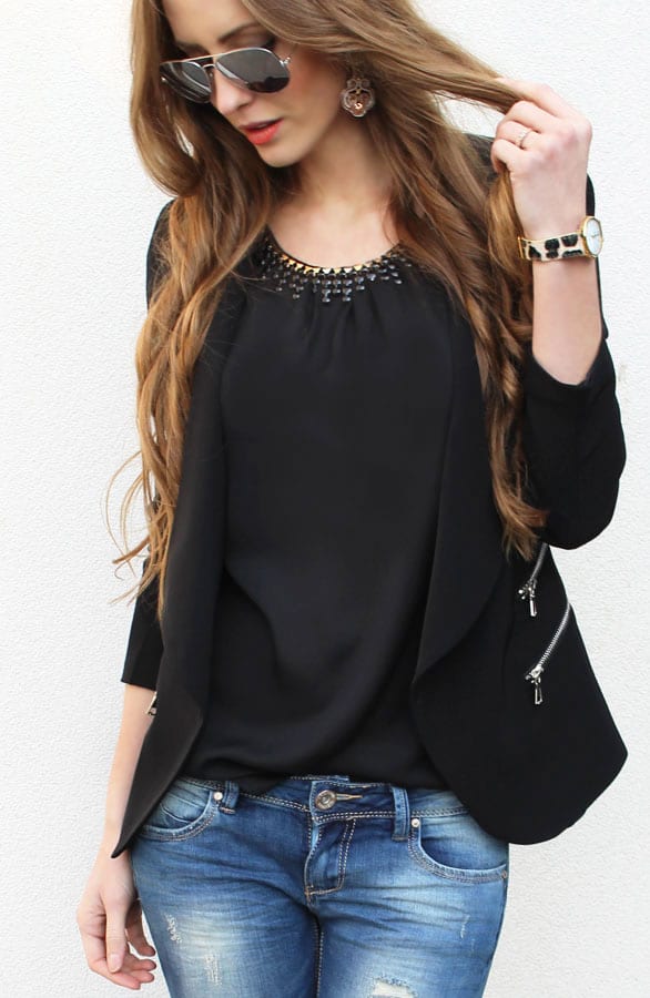 Sunrise Top Black – shoparchief, foto 2