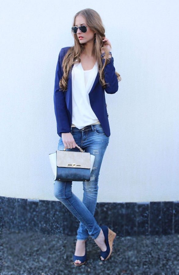 Musthave Blue Wedges – shoparchief, foto 2