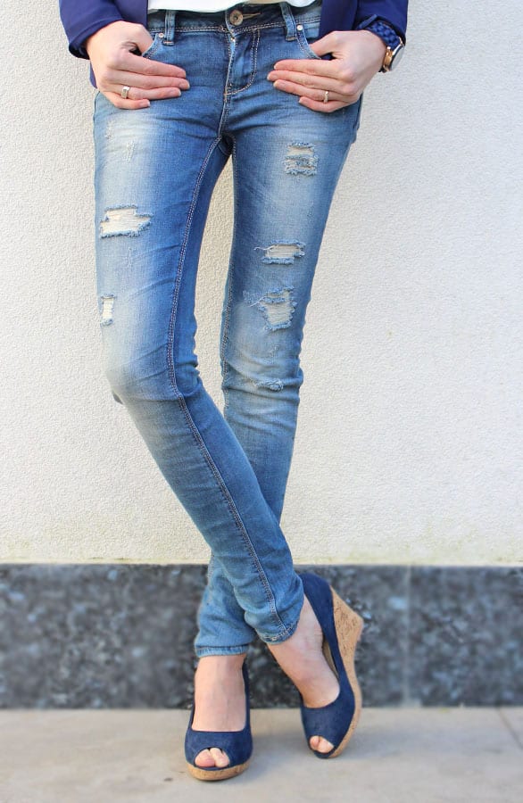 Musthave Blue Wedges – shoparchief, foto 3