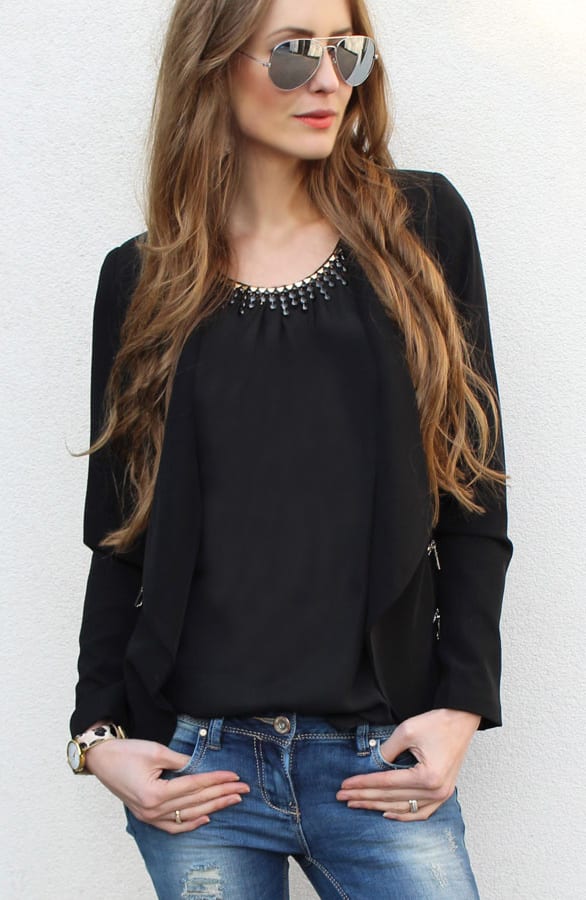 Sunrise Top Black – shoparchief, foto 3