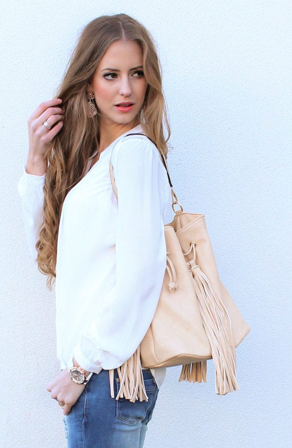 Pouch Bag Beige – shoparchief, foto 3