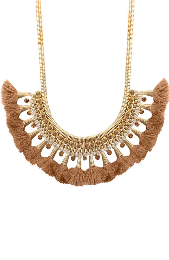 Bohemian Brown Necklace – shoparchief, foto 1