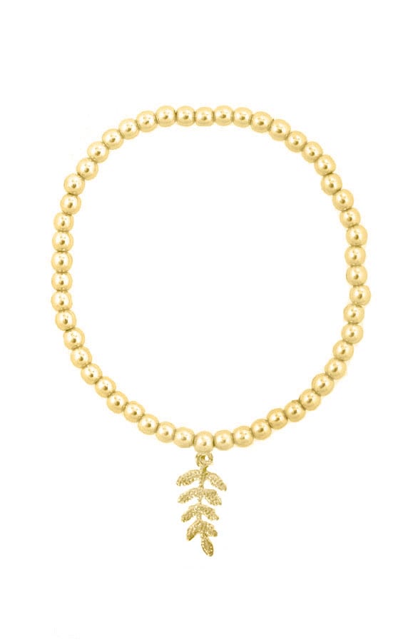Little Leave Armband Goud – shoparchief, foto 1