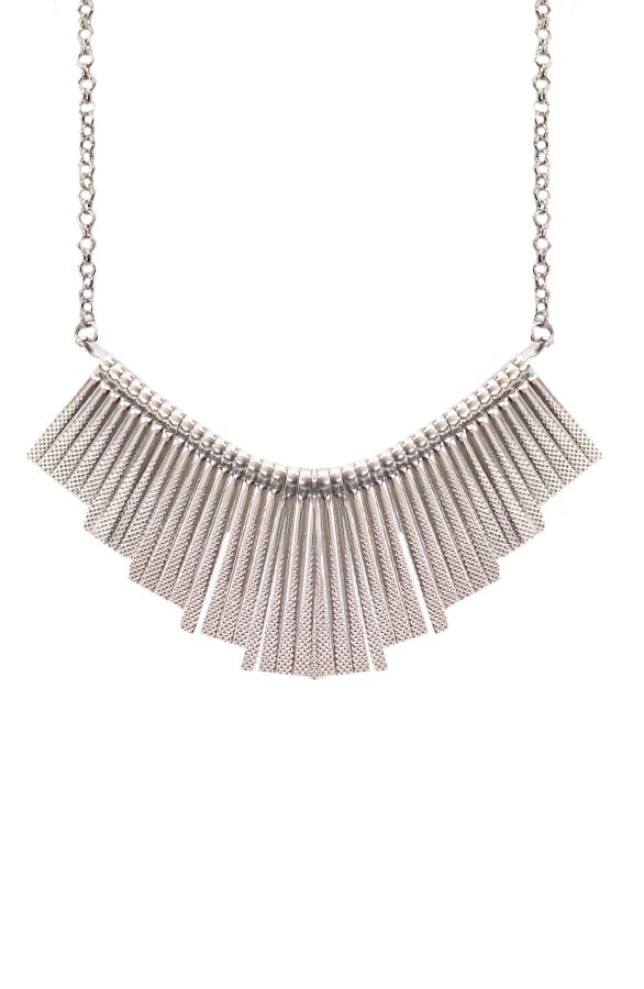 Metal Necklace Silver – shoparchief, foto 1