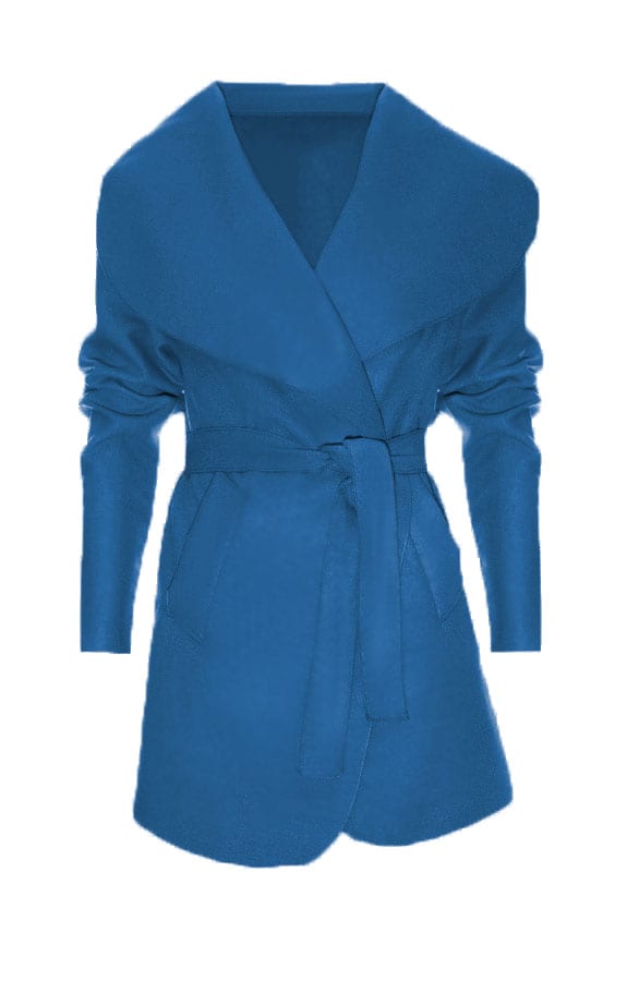 Short Dream Coat Petrol – shoparchief, foto 1