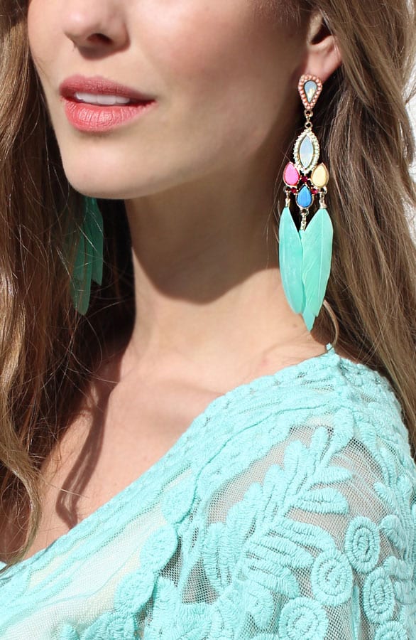 Ibiza Paradise Oorbellen Mint – shoparchief, foto 4