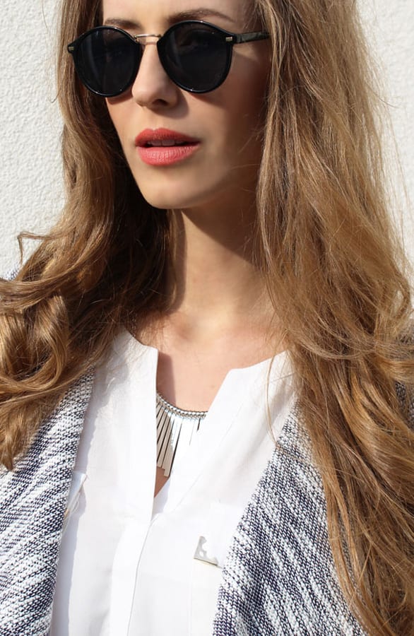 Metal Necklace Zilver – shoparchief, foto 2