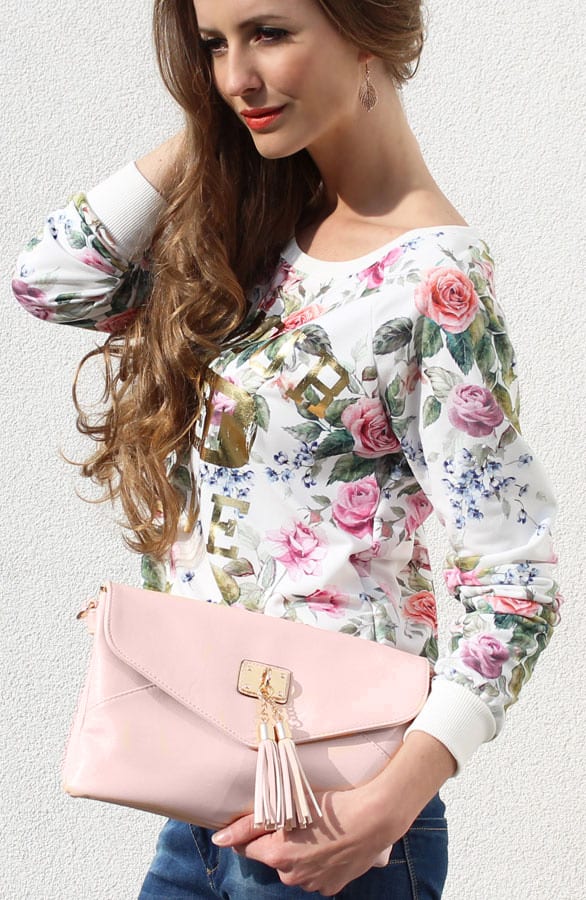 Tassel Clutch Zalm – shoparchief, foto 2
