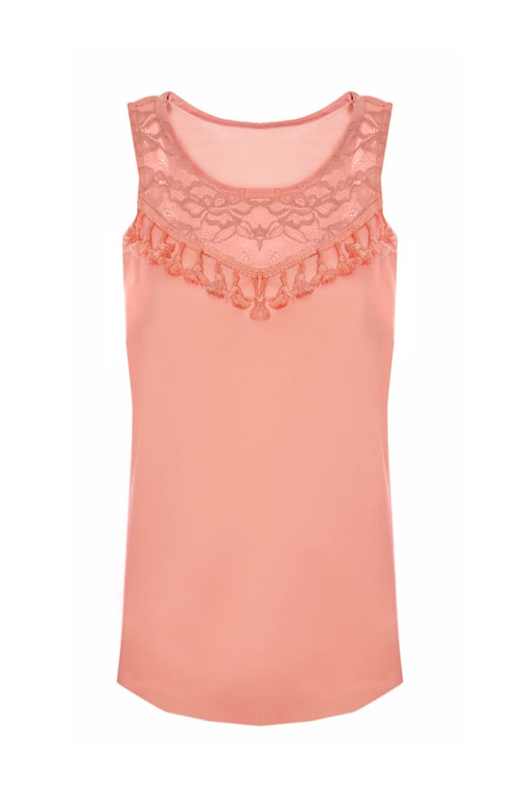 Funky Peach Top – shoparchief, foto 1