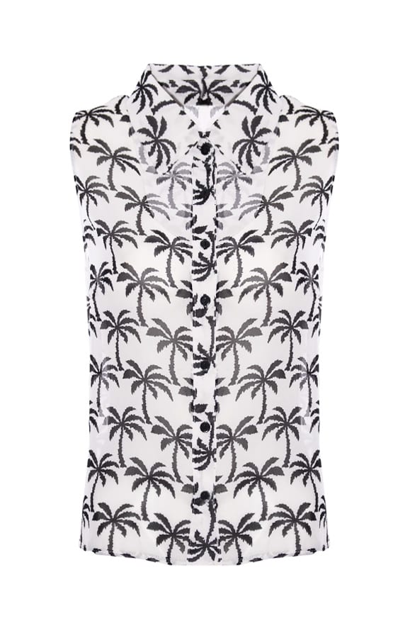 Palm Tree Top White Edition – shoparchief, foto 1