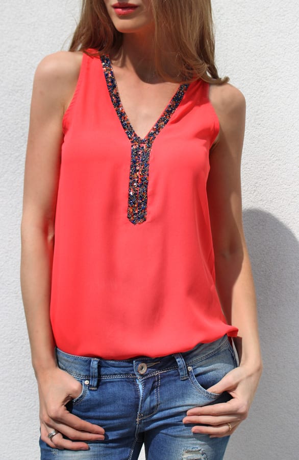 Gemstone Top Coral – shoparchief, foto 5