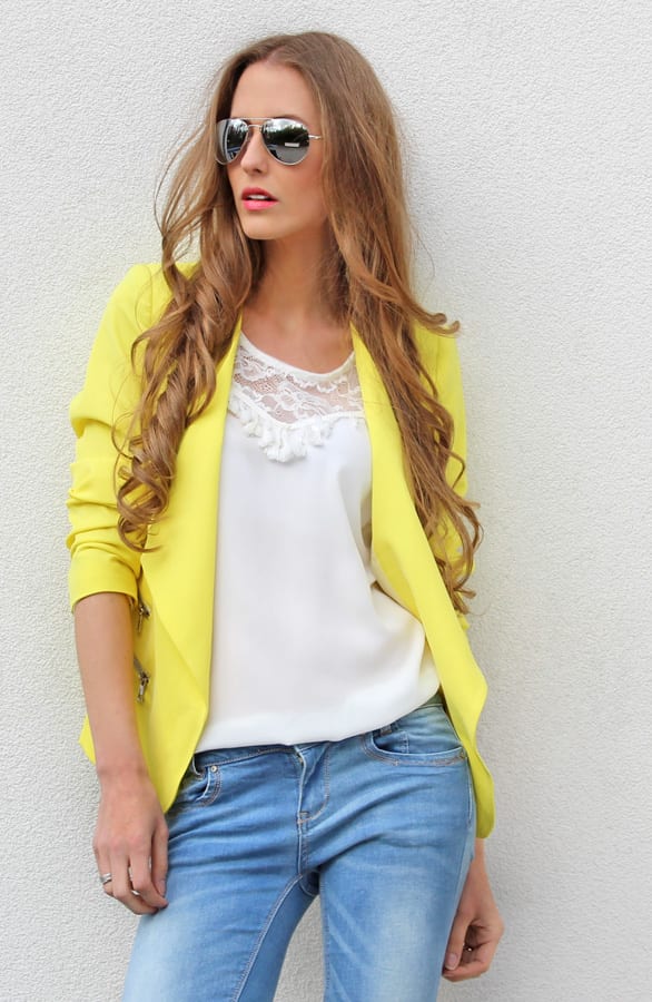 Most Wanted Yellow Blazer – shoparchief, foto 3