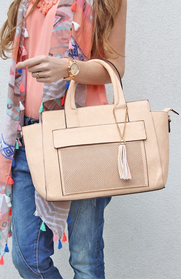 Statement Bag Nude – shoparchief, foto 2