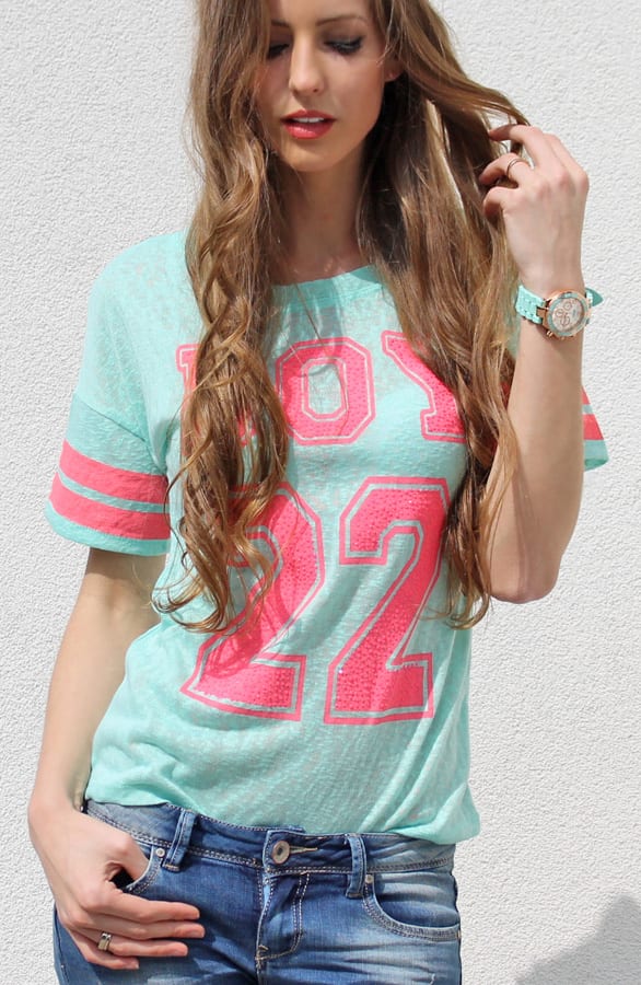 BOY Top Neon Mint – shoparchief, foto 2